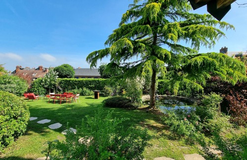 Honfleur Cottage | Le Cottage de La Maison Saint Léonard | Lovely Shared Garden in the Heart o