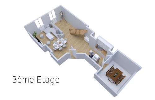 Thiers Apartment | Le Double Pirou # 2 Appartements # Halte Auvergne