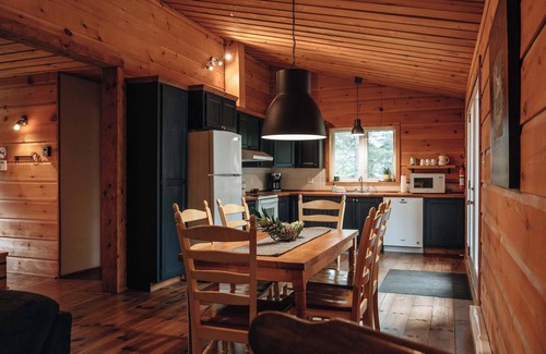 Notre-Dame-de-la-Merci Ski Chalet | Le Fairytale - Enchanting Getaway with Spa & Sauna