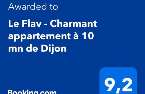 Flavignerot Apartment | Le Flav - Charmant appartement à 10 mn de Dijon