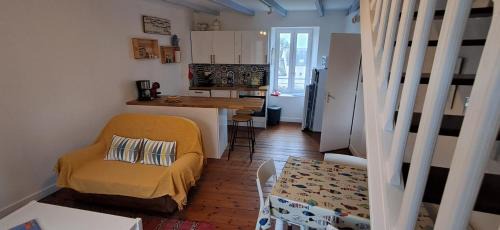 Baden Apartment | Le Gîte de l'Amer - T2 - Duplex - Centre Bourg