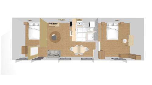 Montlucon Apartment | Le Golden Garden - Home Homy