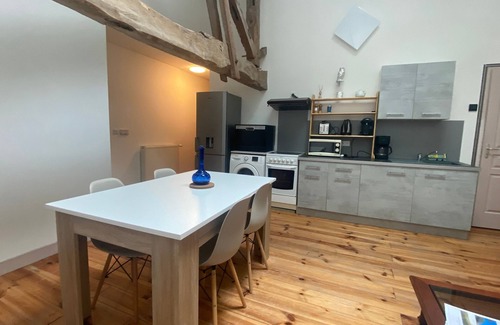 Le Fleix Apartment | Le Hibou - Appt avec piscine partagée