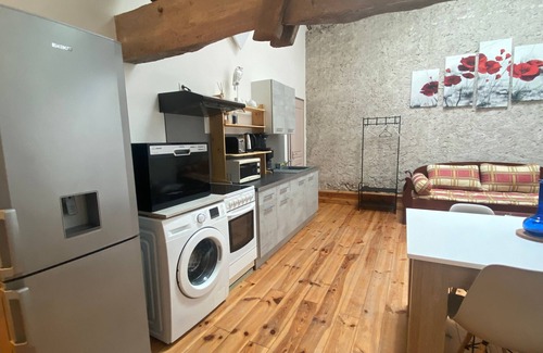 Le Fleix Apartment | Le Hibou - Appt avec piscine partagée