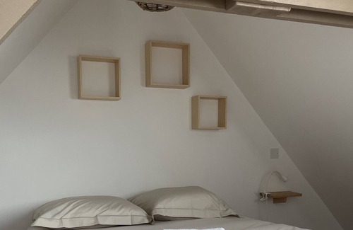 Hennebont Apartment | Le Manoir Duplex 6 ★ mezzanine ★ dernier étage