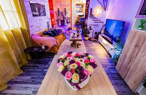 Faubourg Sud House | Le Néflier Dijon - appart balnéo - SPA romantique pour 2