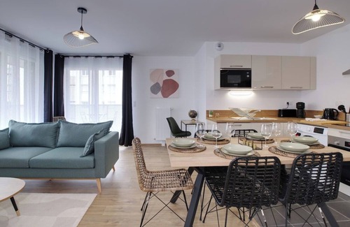 Villejean Apartment | Le Normand - Spacious new 4-room apartment