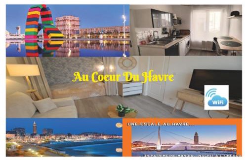 Cote Ouest Ormeaux Apartment | Le P'tit Gustave hyper centre Le Havre