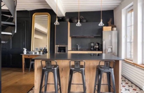 Old Lyon Apartment | Le Prestige Vieux Lyon : Duplex overlooking the Saône River