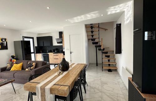 Douvaine Apartment | Le Refuge du Léman, Duplex neuf de 80m 2, à 5 minutes de Geneve pour 4 à 6 personnes