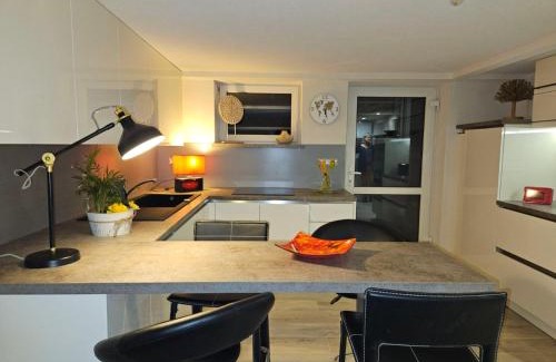 Haguenau Apartment | Le repos des escargots - Appartement 3 étoiles 1 à 6 personnes avec jardin ombragé et aménagé
