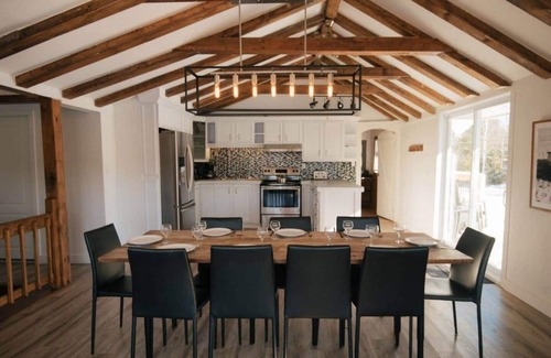 Weedon Ski Chalet | Le Riverain quai privé spa et kayaks