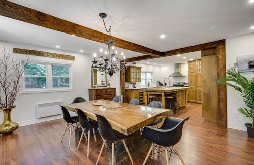 St-Adolphe-d'Howard Ski Chalet | Le Rustik-chic