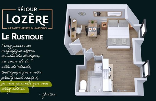 La Vabre Apartment | Le Rustique - Netflix/Wi-fi Fibre - Séjour Lozère