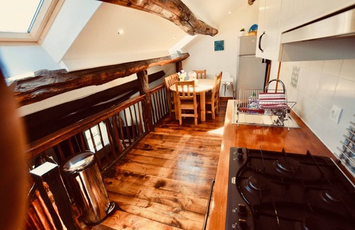 Riols Cottage | Le Sanglier - stylish, family friendly gite with heated pool, playground and terraces