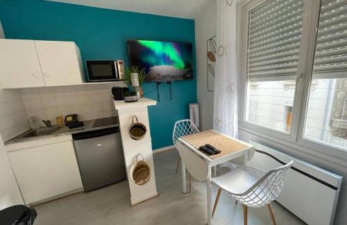 Centre Ville Apartment | Le Sano - Centre Historique, 2mn à pied Halles de Niort, donjon, moulin du Roc, et port Boinot - Wifi, Netflix ,2mn Hyper centre