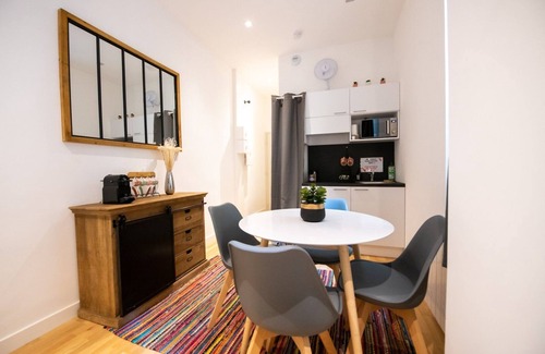 Les Cordeliers Apartment | Le St Germain - Pétillant studio en centre-ville
