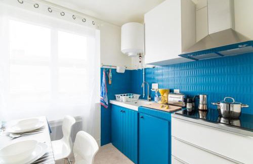 Vieux-Boucau-les-Bains Apartment | Le Studio Bleu de la gare