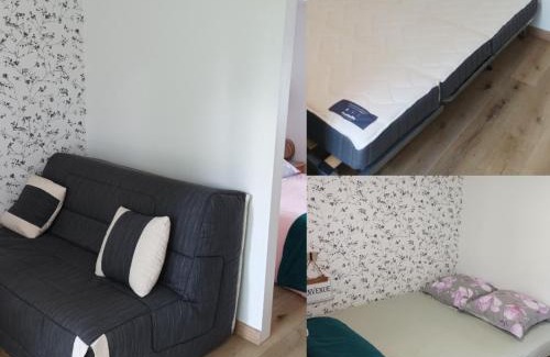 Allaire Bed & Breakfast | Le Tigîte B&B - Suite d'hôtes avec entrée privée, petit-déj autonome et linge fourni, lit Queen size et canapé BZ