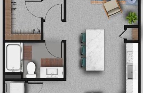 Downtown Omaha Apartment | Leavenworth Lofts- 202