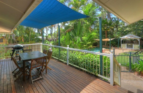 Arcadia House | Lemonade - Renovated Alma Bay island home with entertaining deck and private tropical pool