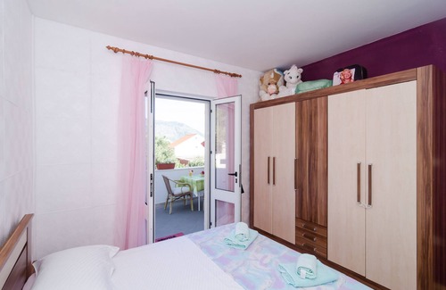 Brasina House | Leo's Room - Double Room with Balcony and Sea View