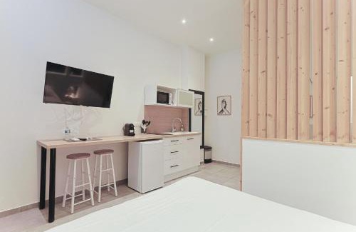 Villette - Maisons Neuves Apartment | LES BULLES DE MONA - Lola - Spa - Clim