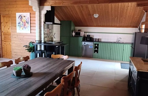 Serignac House | Les Chalets du Soleil Campsite - Chalet Lot 9 people