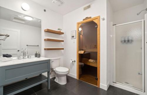Tremblant-Les-Eaux Apartment | Les Eaux Luxe Mountain View Condo Private Sauna