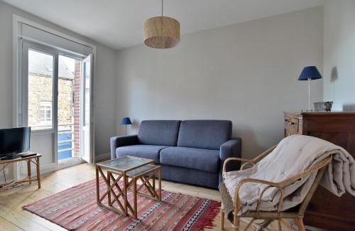 Pleneuf-Val-Andre Apartment | Les Galets - Appt vue mer - 100m de la plage