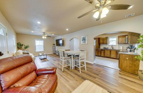 Arena District House | Less Than 1 Mi to Frost Bank Center Home with Deck and Grill!