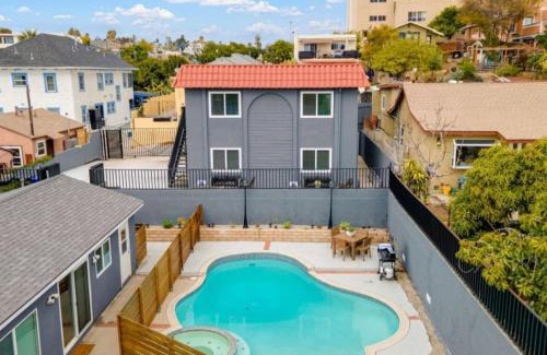 Grant Hill Apartment | Leyla Pool Spa Min to Downtown Freeways Beaches