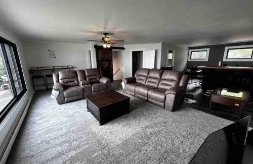Brainerd House | Life Is Good Lodge lakefront with sandy beach