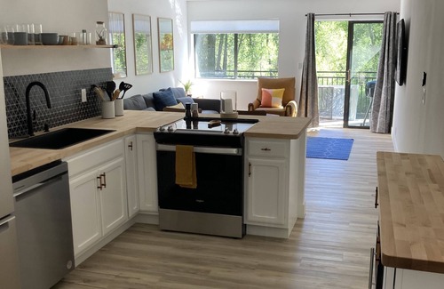 Basalt Condo | Light, Bright, Riverfront Condo in Downtown Basalt