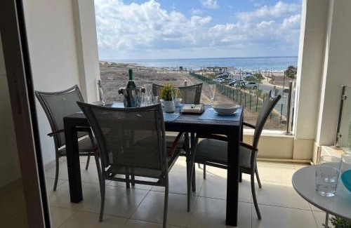 Paphos Apartment | Lighthouse Beach - 3BR Seafront Apt 50m to Beach with Sea Views - Sleeps 6