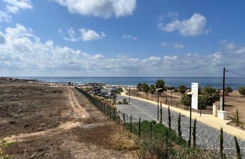 Paphos Apartment | Lighthouse Beach - 3BR Seafront Apt 50m to Beach with Sea Views - Sleeps 6