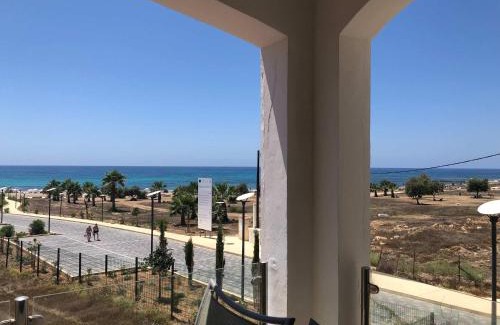 Paphos Apartment | Lighthouse Beach - 3BR Seafront Apt 50m to Beach with Sea Views - Sleeps 6