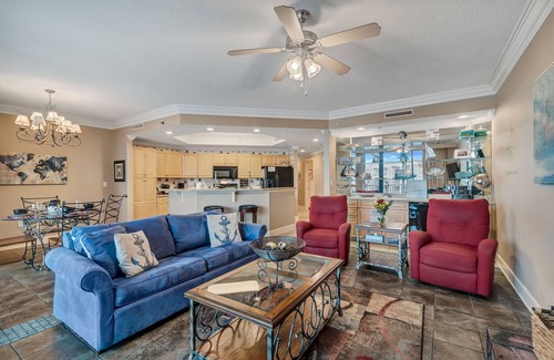 Orange Beach Condo | Lighthouse on the Bay 2308-2bd/2ba-Pet Friendly, Lazy River, Boatslip, Bay Views