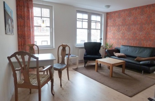 Luebeck Old Town Apartment | Likedeeler at the city harbor, modern apartment in the old town