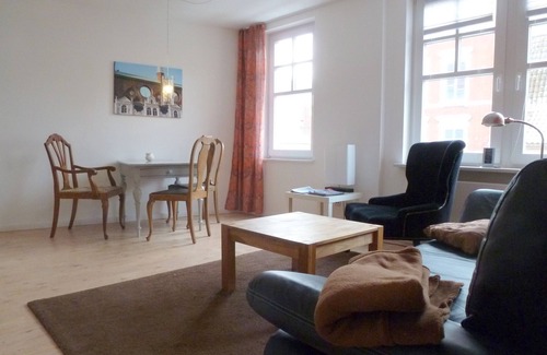 Luebeck Old Town Apartment | Likedeeler at the city harbor, modern apartment in the old town