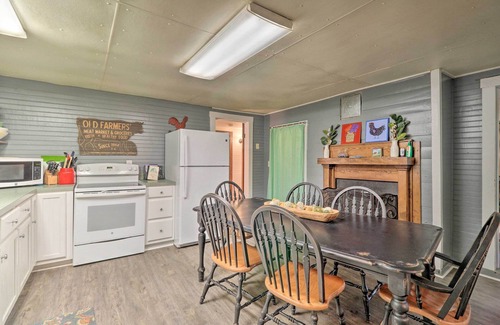 West Jefferson Cottage | 'Lil Red Hen' Cottage in the Boone Area w/Hot Tub
