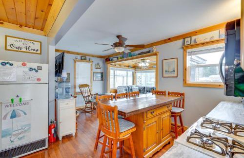 Lime Lake-Machias House | Lime Lake Cottage with Lakefront Deck and Dock!