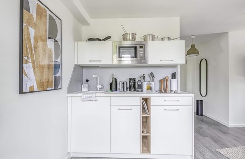 Munchen District Apartment | Limehome Garching München - Nähe Airport