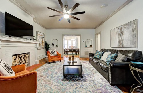 Lincoln Terrace Apartment | Lincoln Lodge B Near OU Med Bricktown Arena
