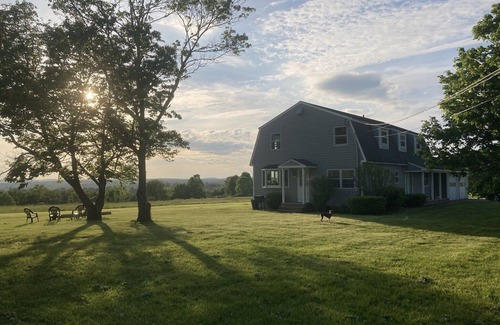 Litchfield Historic District House | Litchfield hilltop home with long view and sunsets