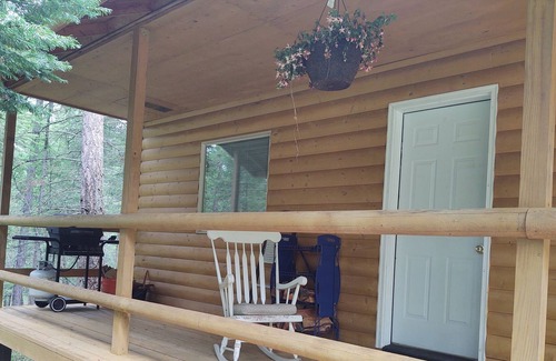 Lakeside Cabin | Little Bear private cabin in the woods- 5 min from volunteer park in Lakeside!