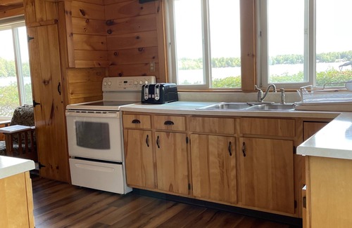 Windham Cottage | Little Sebago Lake - Private Sandbar With A White Sand Beach - Full Sun