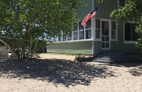 Windham Cottage | Little Sebago Lake - Private Sandbar With A White Sand Beach - Full Sun
