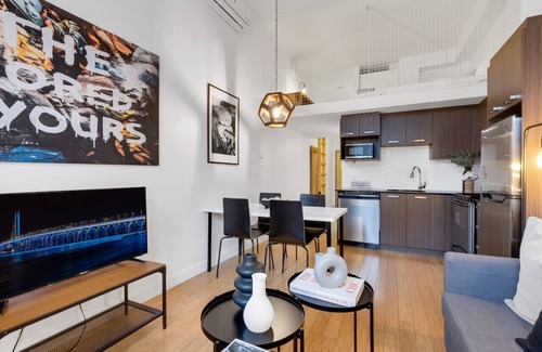 Plateau Mont Royal Apartment | LiV MTL Main-306 Spacious 1BR Suite + Mezzanine