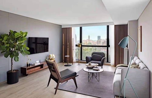 Changning Apartment | LIV'N 833 From Greystar is situated in Zhongshan Park Business District